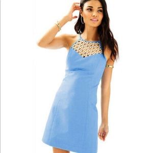 Lilly Pulitzer Larina Seaspray Blue Dress